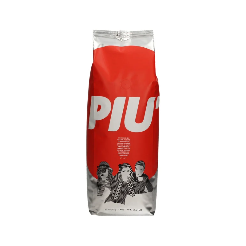 Caffè PIU' Classico en grains 1 kg 