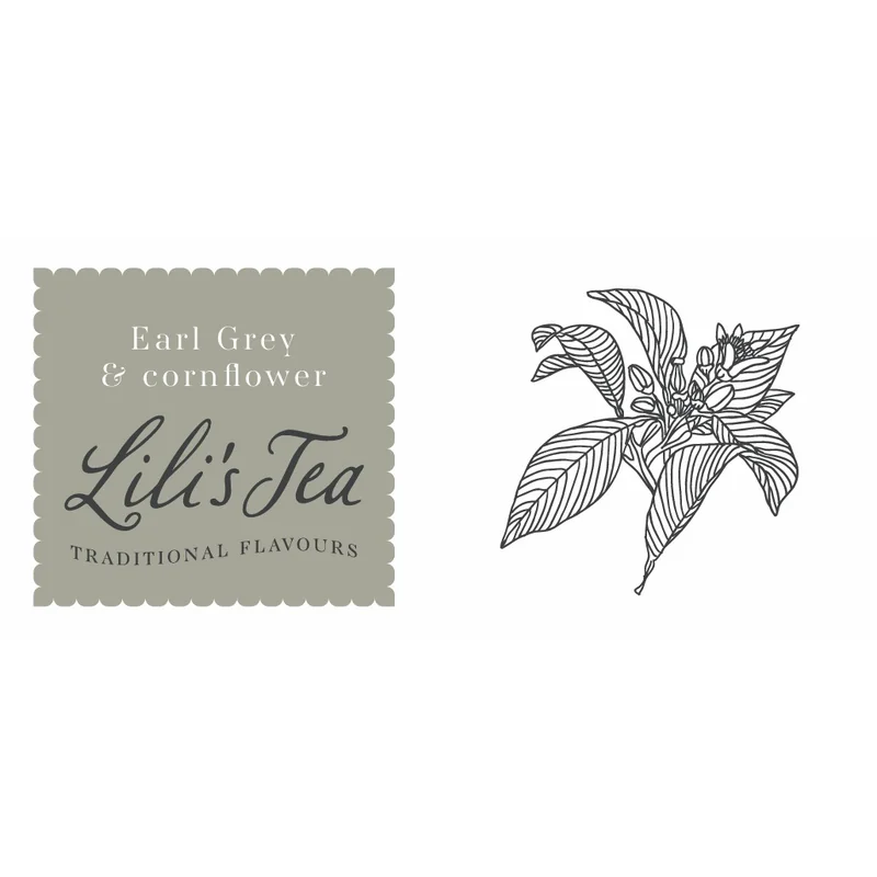 Lili's Tea Earl Grey con petali di fiordaliso