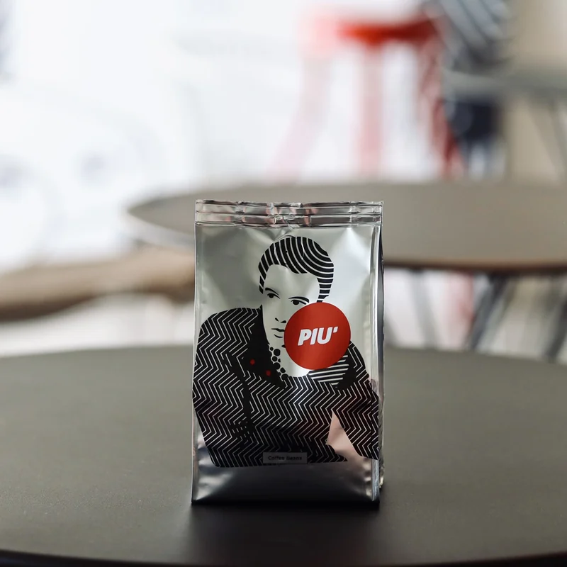 Caffè PIU' Classico in grani 250 gr