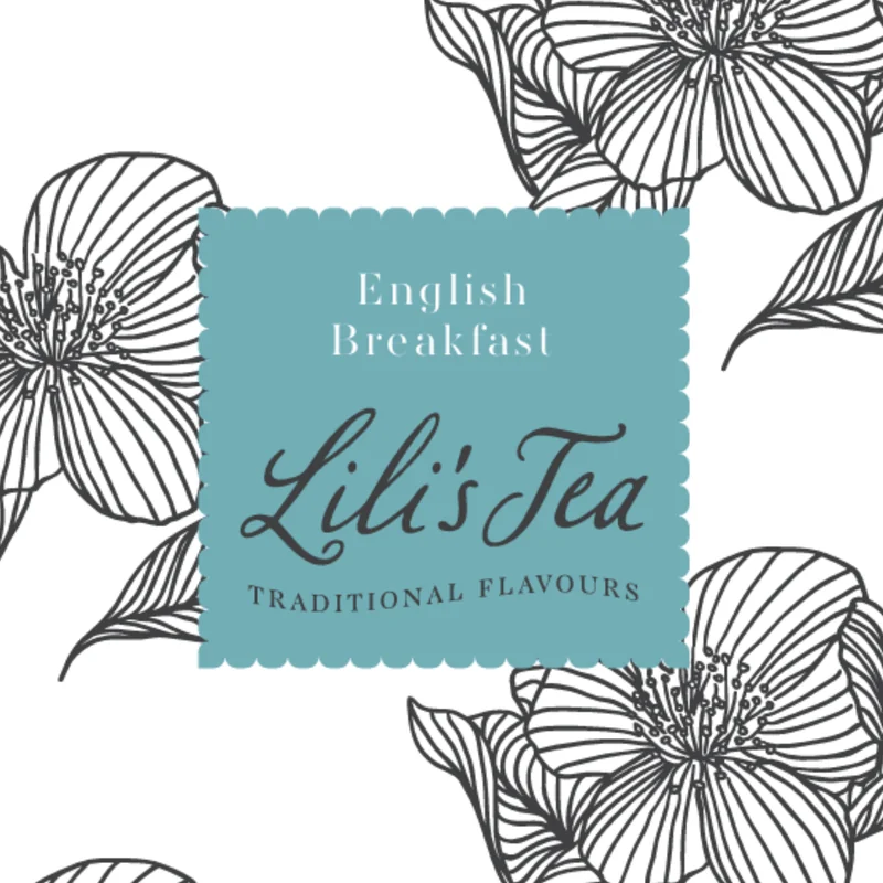 Lili’s Tea English Breakfast con petali di Cartamo
