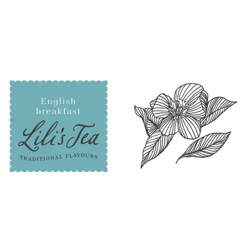 Lili’s Tea English Breakfast con petali di Cartamo