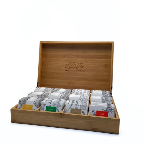 Lili's Tea boîte à thé en bamboo