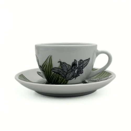 Lili's Tea Tasse verte et soucoupe